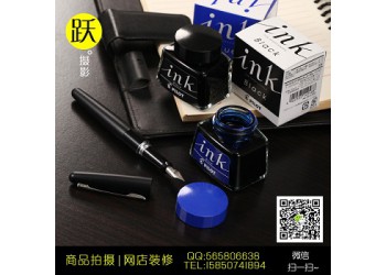 钢笔拍摄_文具拍照_办公用品电商图片跃摄影网店拍摄