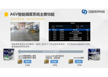 提供工厂企业AGV智能调度系统