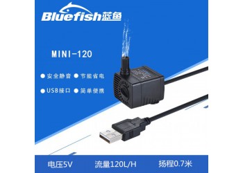 usb接头5v迷你直流潜水泵鱼缸循环微型假山抽猫咪宠物饮水机