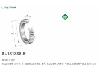 代理德国INA轴承SL181888-E-C3