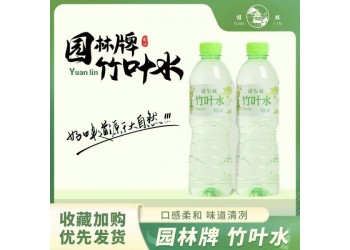 园林牌竹叶水经典苏州口味网红休闲便携饮品