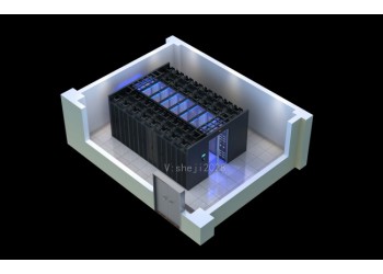 南京地区效果图设计|机房监控室|教室课桌椅家具效果图制作